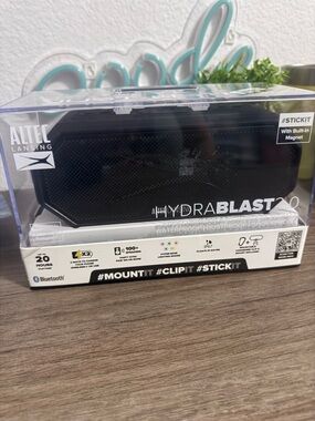 Altec Lansing HydraBlast Waterproof Bluetooth Speaker - Black